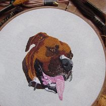 Mi Proyecto del curso: Needle painting para principiantes. Embroider project by Ludmila Mendibe Bollini - 04.16.2021