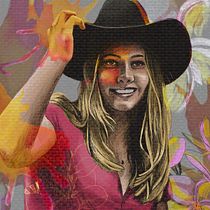 My project in Illustrated Portraits with Procreate course. Criatividade, Design de moda, Pintura a óleo, e Fotografia projeto de Julie Webster - 16.04.2021