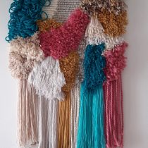 Mi Proyecto del curso: Introducción al latch hooking y locker hooking. Un progetto di Product design e Fiber Art di Isabel Cristina Rengifo T. - 16.04.2021