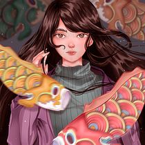 Mi Proyecto del curso: Retratos digitales de fantasía con Photoshop. Traditional illustration project by paulanoodle - 04.16.2021