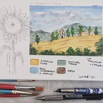 Mi Proyecto del curso: Cuaderno de viaje en acuarela. Sketching, Drawing, Ink Illustration, and Watercolor Painting project by LOURDES IBARRA ORTIZ - 04.17.2021