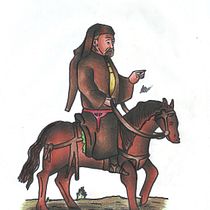 dibujo basado en manuscrito del siglo XIV. Un proyecto de Dibujo, Dibujo artístico, Ilustración tradicional y Pintura de omar chirinos - 17.04.2021