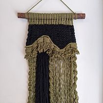 Meu projeto do curso: Introdução ao macramê: criação de um tapete decorativo. Macramé project by bfreni - 04.17.2021
