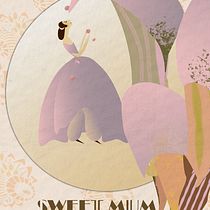 Art Deco Style for Digital Illustration course. Digital Illustration project by Veronica Lam - 04.17.2021