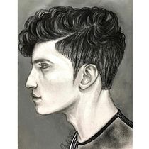 Mi Proyecto del curso: Dibujo anatómico para principiantes. Fine Arts, Drawing, Pencil Drawing, Portrait Drawing, and Realistic Drawing project by paolavale_m - 04.11.2020