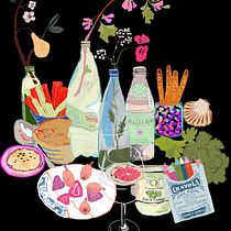 Seasonal vegetables for a friend's IG profile :) Thank you Willian! @floradisegni. Digital Illustration, Naturalistic Illustration, and Portfolio Development project by Flower - 04.18.2021