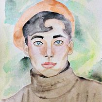 Mi Proyecto del curso: Retrato en acuarela a partir de una fotografía. Watercolor Painting project by Lyan Thorpman - 04.18.2021