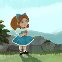 My project in Lighting Principles for Digital Painting course. Character Design project by Tass Art - 04.18.2021