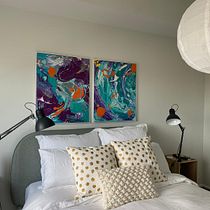 Mi Proyecto del curso: Iniciación al enmarcado. Un proyecto de Arte urbano y Decoración de interiores de Nicoll Callejas - 18.04.2021