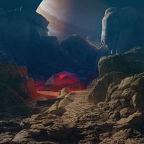 My project in Fantastic 3D illustration with Blender course. 3D project by Marek Cdlnsk - 04.18.2021