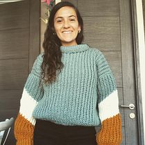 Hice el sweater y el vest :). Crochê projeto de bernizunza - 19.04.2021