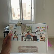 My project in Exploratory Sketchbook: Find Your Drawing Style course. Sketchbook project by Shaima Alh - 04.19.2021