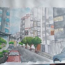 Mi Proyecto del curso: Dibujo para principiantes nivel -1. Ilustração tradicional projeto de Andrea Pérez Del Aguila - 19.04.2021