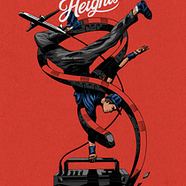 Artwork for the upcoming film In The Heights. Digital Illustration project by Ricardo Vianna - 04.19.2021