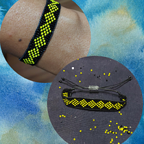 Mi Proyecto del curso: Diseño y creación de joyería con mostacillas. Jewelr, and Design project by Vanessa Vergara Lozano - 04.19.2021