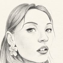 erminaMi Proyecto del curso: Retrato ilustrado con Procreate. Ilustração digital projeto de Mercedes Corral - 19.04.2021