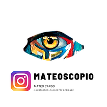 Mi Proyecto del curso: Creación de un porfolio de ilustración en Instagram. Un projet de Br et ing et identité de Mateo Cardo - 20.04.2021