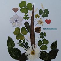 Mi Proyecto del curso: Técnicas básicas de prensado botánico. Arts, Crafts, Fine Arts, Collage, DIY, Floral, and Plant Design project by yrupe1716 - 04.20.2021