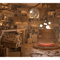 My project in Creation of 3D Scenes from Scratch in Maya course (Madhan). Een project van 3D,  3D-modellering y  3D-ontwerp van madhancsea57 - 07.07.2021