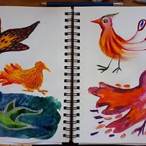 My project in Illustration Techniques to Unlock your Creativity course. Artistic Drawing project by sally_sheeks - 04.20.2021