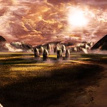 Meu projeto do curso: Matte Painting: criando mundo fotorrealistas. Matte Painting project by Charles Jônatas Oliveira de Souza - 04.20.2021