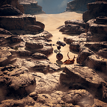 My project in Fantastic 3D illustration with Blender course. 3D, 3D Animation, and 3D Modeling project by Aditya Dube - 04.20.2021