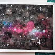 Meu projeto do curso: Técnicas modernas de aquarela. Watercolor Painting project by Viviane Santos - 04.20.2021