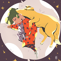 My project in Creative Composition for Illustration with Procreate course. Ilustração tradicional projeto de Sergio Marchioni - 21.04.2021
