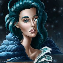 My project in Digital Fantasy Portraits with Photoshop course. Character Design project by ddrmanga - 04.21.2021
