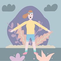 Mi Proyecto del curso: Ilustración y creación de GIF en Procreate. 2D Animation, and Traditional illustration project by Angie Florez Caceres - 04.21.2021