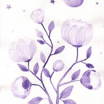 My project in Modern Watercolor Techniques course. Traditional illustration, and Watercolor Painting project by Magdalena - 04.21.2021