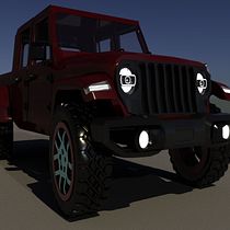My project in Introduction to 3D Vehicle Modeling course. 3D Animation, and 3D Modeling project by Catalin Alexandru Chifan - 04.21.2021