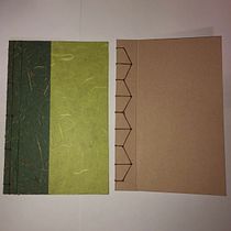 My project in DIY Binding Techniques course. Bookbinding, and Drawing project by milasan01 - 04.21.2021