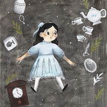 Mi Proyecto del curso: Experimentación gráfica para relatos ilustrados. Editorial Illustration, Traditional illustration, Children's Illustration, and Gouache Painting project by Alejandra Ruiz Guerra - 04.21.2021