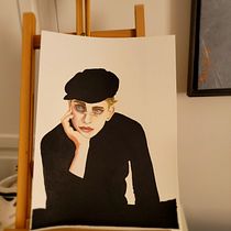 My project in Watercolor Portrait from a Photo course. Watercolor Painting project by Kari - 04.22.2021