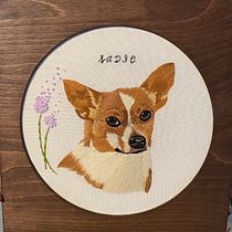 Mi Proyecto del curso: Needle painting . Crochet project by nathalia lasley - 04.22.2021