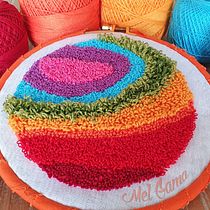 Meu projeto do curso: Introdução ao bordado com agulha mágica. Embroider project by Amélia Gama - 04.24.2021
