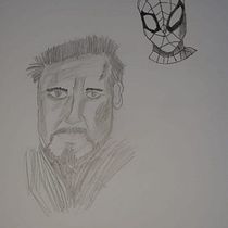 Toni y spiderman. Ilustração tradicional, e Cinema, Vídeo e TV projeto de Marcos Marcos - 22.04.2021