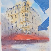 Mi Proyecto del curso: Dibujo arquitectónico con acuarela y tinta. Ilustração tradicional, Ilustração arquitetônica, e Pintura em aquarela projeto de b_espinoza_castro - 22.04.2021
