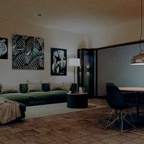 Mi Proyecto del curso: Visualización arquitectónica con V-Ray Next para SketchUp Ein Projekt aus dem Bereich 3-D-Modellierung von Catalina Navarro - 23.04.2021