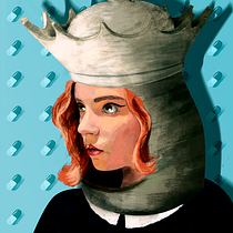 Gambito de Damma: Técnicas y estilos de ilustración con Procreate. Projekt z dziedziny  R, sunek art, st, czn, Portret, R, sunek c, frow, Trad, c i jna ilustracja użytkownika Elia Gómez - 23.04.2021