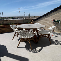 Mi Proyecto del curso: Mesa terraza. Een project van Craft, Meubelontwerp en -bouw, Interieurontwerp,  Interieur y DIY van Maria Jaramillo - 23.04.2021