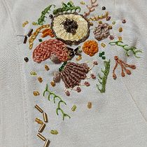 Meu projeto do curso: Técnicas avançadas de bordado: pontos e composições com volume. Un projet de Broderie , et Design textile de Lilian Wünsch - 24.04.2021