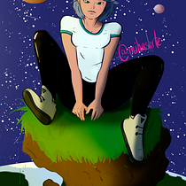 Meu projeto do curso: Ilustração digital com influência mangá. Traditional illustration, Drawing, and Digital Illustration project by Milena Pereira Bacharel - 04.21.2021