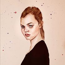 Mi Proyecto del curso: Retrato en acuarela a partir de una fotografía. Traditional illustration project by Katja Sonninen - 04.11.2021