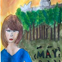 My project in Artistic Watercolor Sketching: Dare to Express Your Ideas course: My very first attempt of drawing and water coloring! . Desenho artístico, e Pintura em aquarela projeto de ayebyar - 24.04.2021