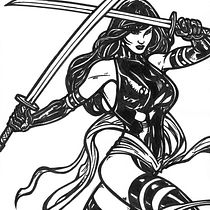 My project in Female Character Design for Comics by Paulo Junior @paulojuniorxart (course by Marcio Takara). Traditional illustration project by Paulo Júnior - 04.24.2021