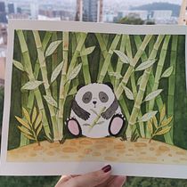 Mi Proyecto del curso: Técnicas de ilustración con acuarela y gouache. Traditional illustration project by dani5_escobar - 04.21.2021