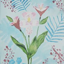 My project in Botanical Painting with Acrylic course. Botanical Illustration project by chippyrafi - 04.26.2021