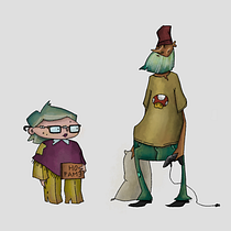 Il mio progetto del corso: Fabbrica di personaggi illustrati. Character Design project by gloria_giorgetti - 04.25.2021